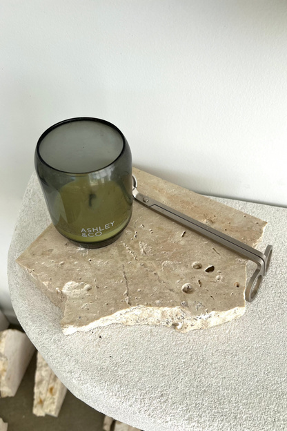 Raw Travertine Stone Slabs - Set of 3